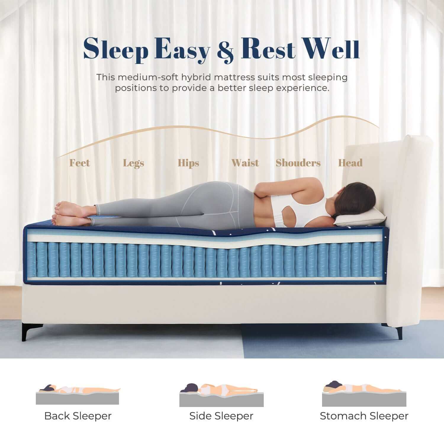 SweetNight Starry Night Mattress
