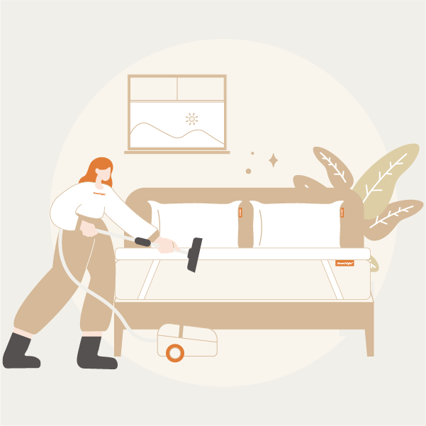 How to clean a foam mattress topper