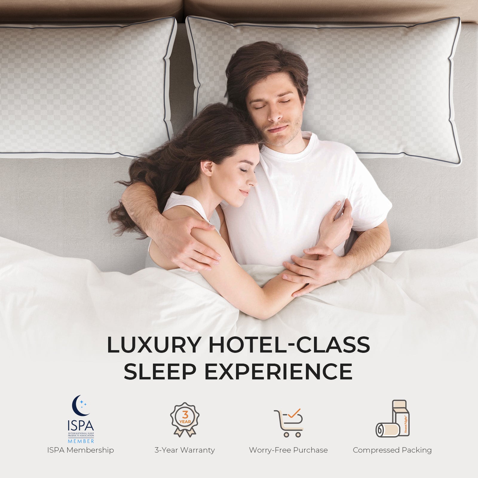 A Comfort Pillow 2-Pack | Sweetnight