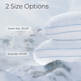 A Cooling Memory Foam Pillow 2-Pack | Sweetnight