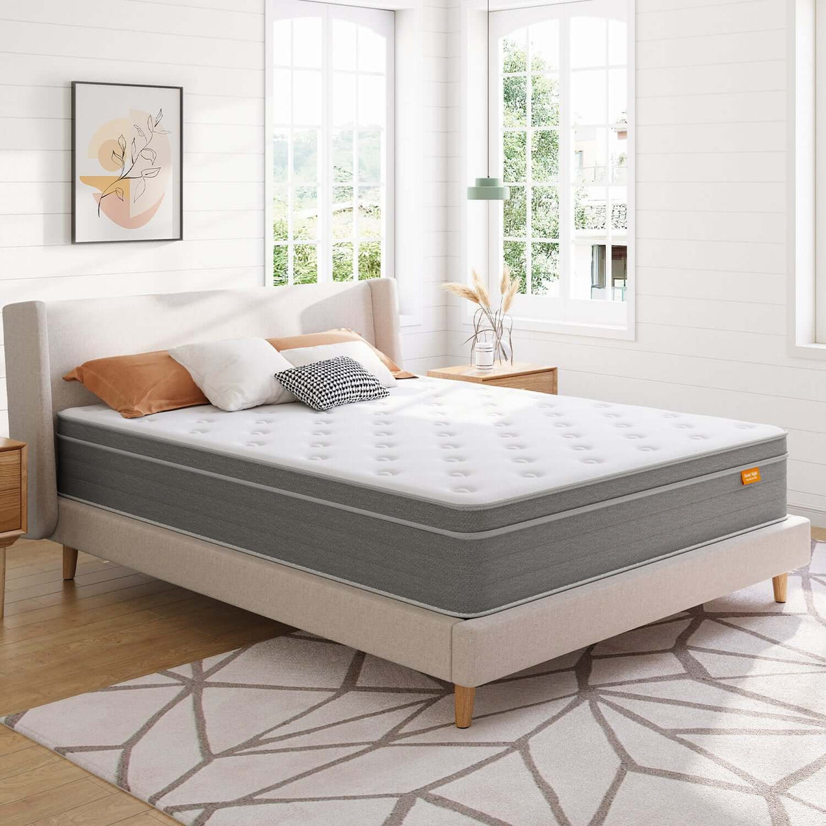 Island Hybrid MattressBest Sale InnerSpring Memory Foam Mattress in a