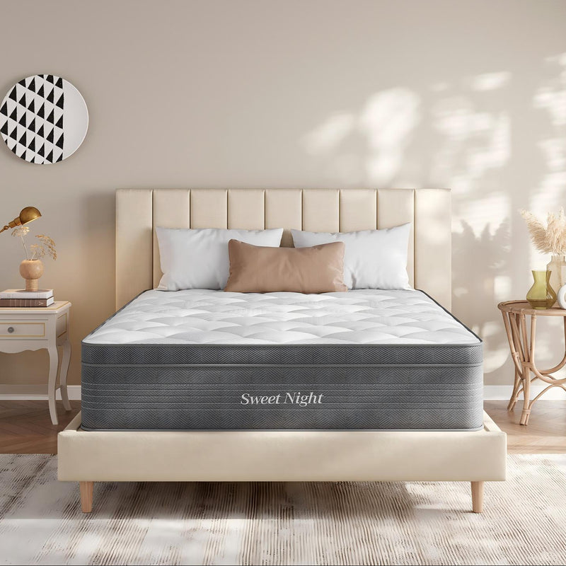 Sweet Night mattress on a bed in a bedroom setting