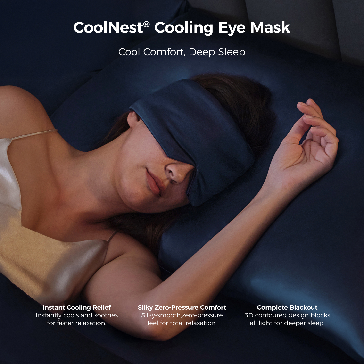 CoolNest® Cooling Eye Mask