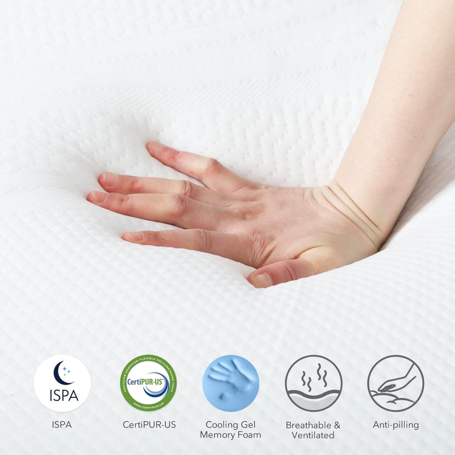 Radiant Gel Memory Foam Mattress