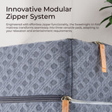 A 4-Inch Tri-Folding Mattress Topper | Sweetnight