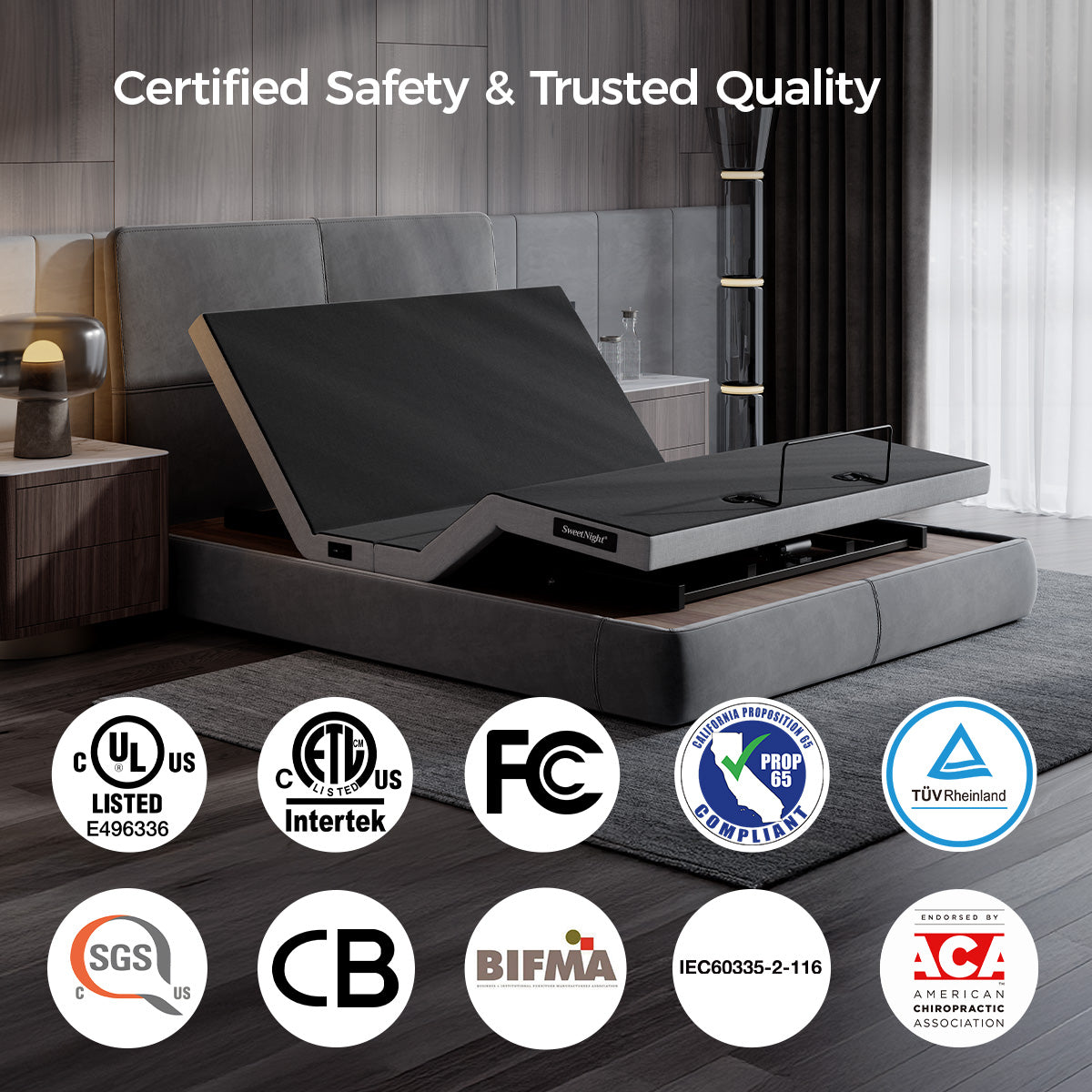 SenseSync™ Adjustable Bed Base