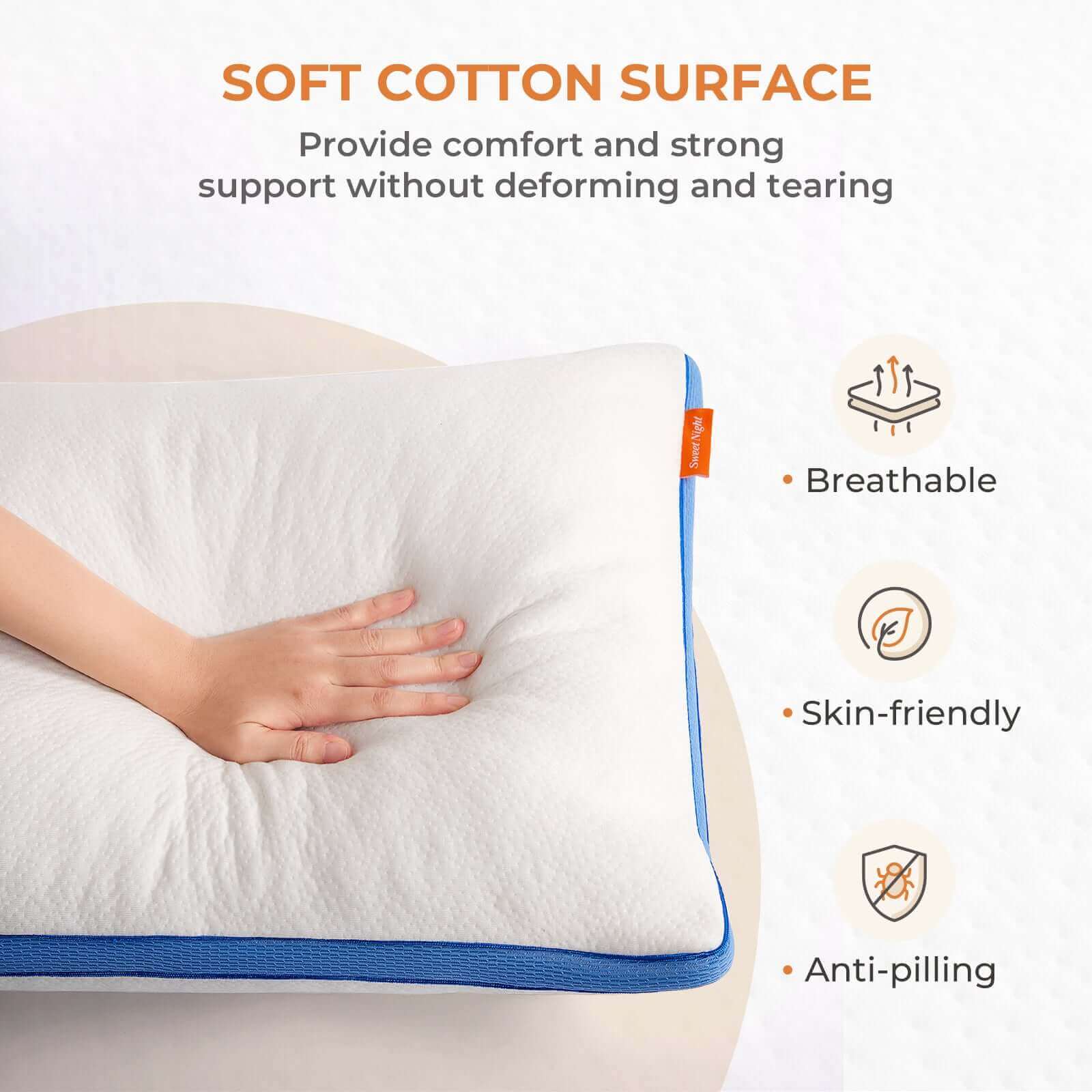 Lullaby Down Alternative & Memory Foam Pillow