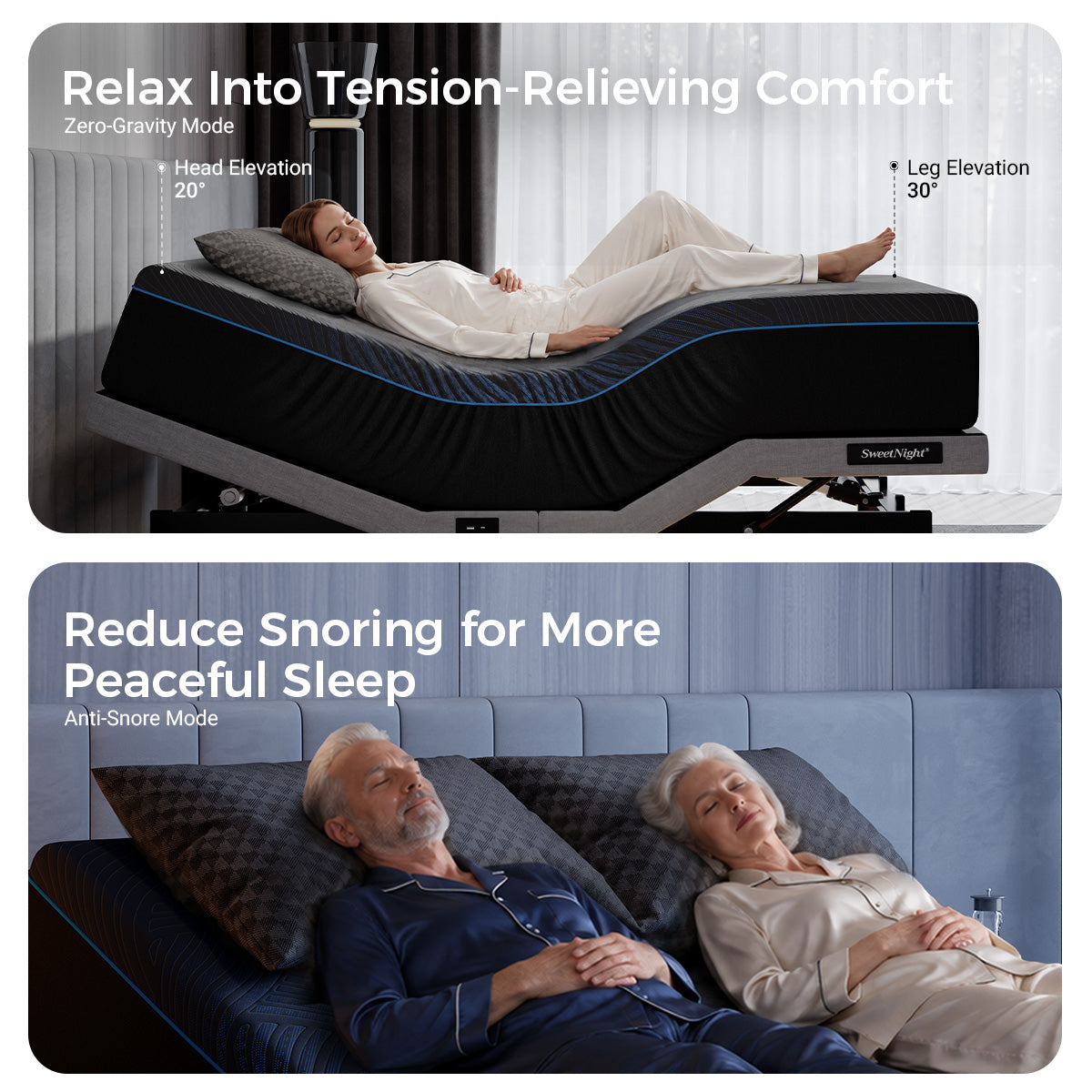SenseSync™ Adjustable Bed Base