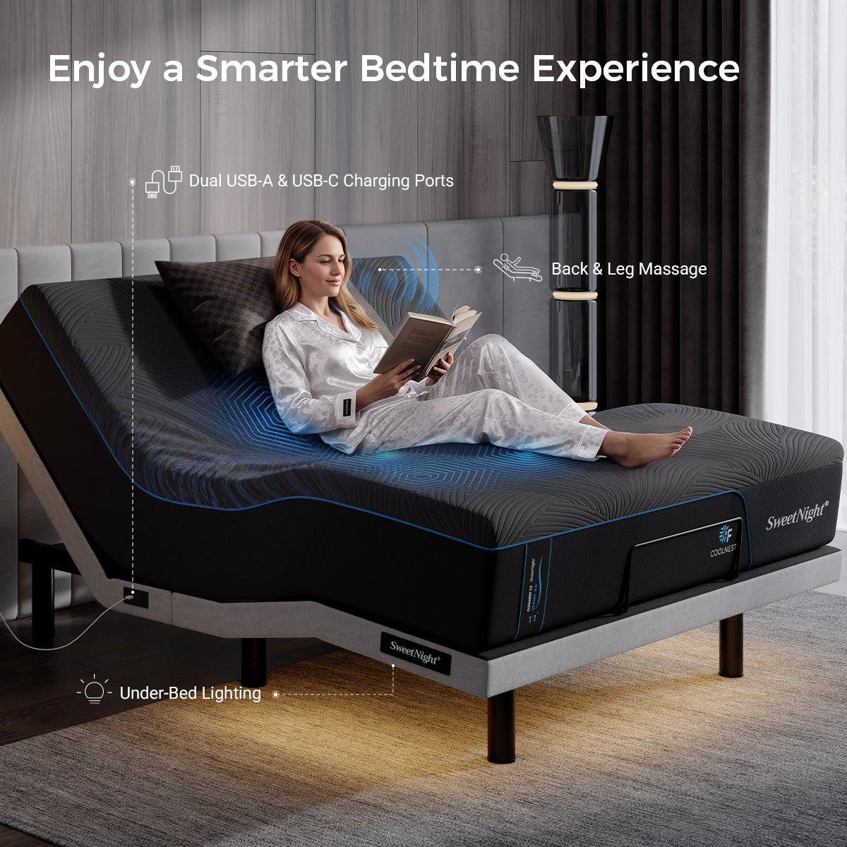 SenseSync™ Adjustable Bed Base