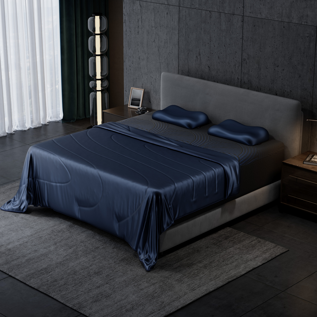 Complete your bedroom with ease.
