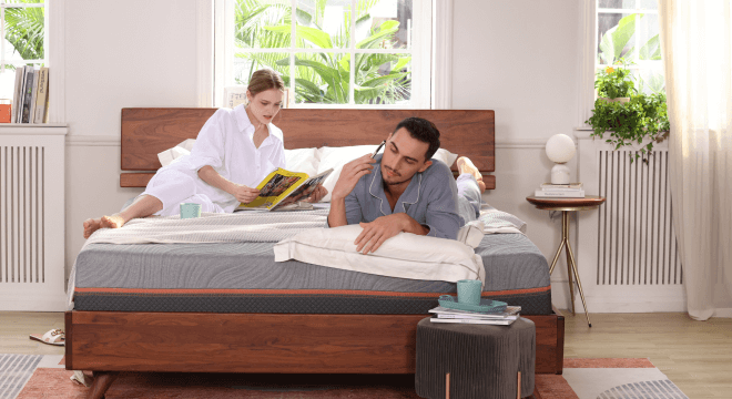 Sweetnight Dreamy 8 14 inch queen cool gel Memory Foam Mattress
