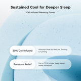 sweetnight-coolnest-hybrid-mattress-with-gel-infused-memory-foam #Thickness_12,14,16