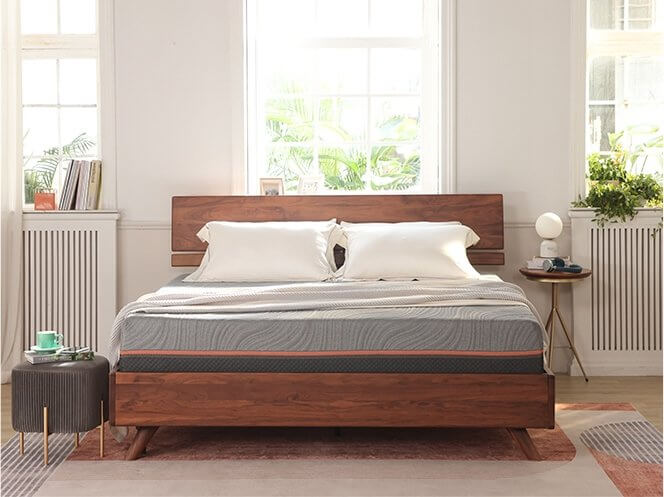 Dreamy Memory Foam Mattress Custom Firmness Queen 10