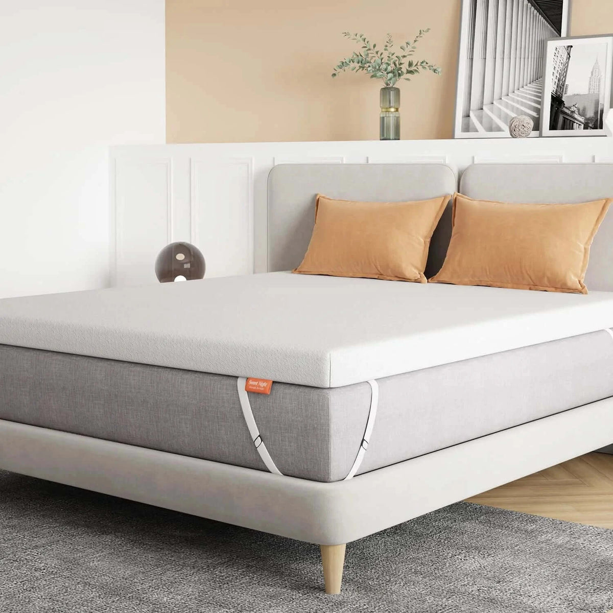 Gel Memory Foam Mattress Topper - SweetNight